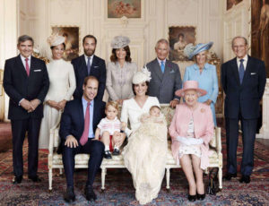 photo de famille royale britannique