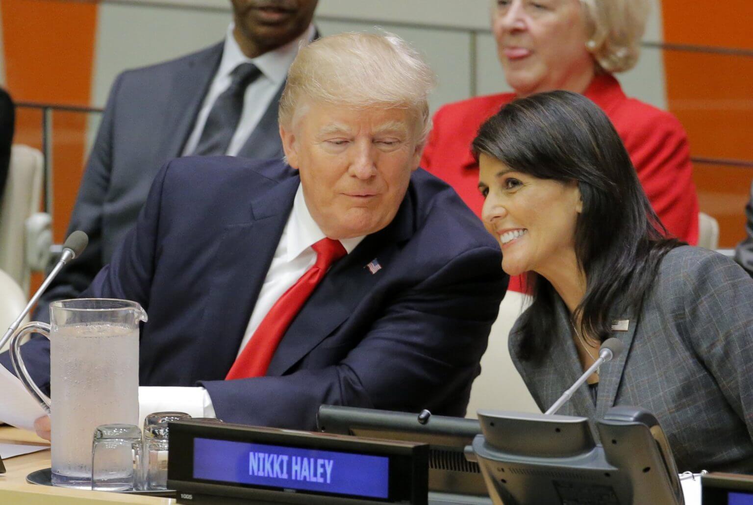 Nikki Haley dismisses rumors about an affair with Donald Trump - Page 2 ...